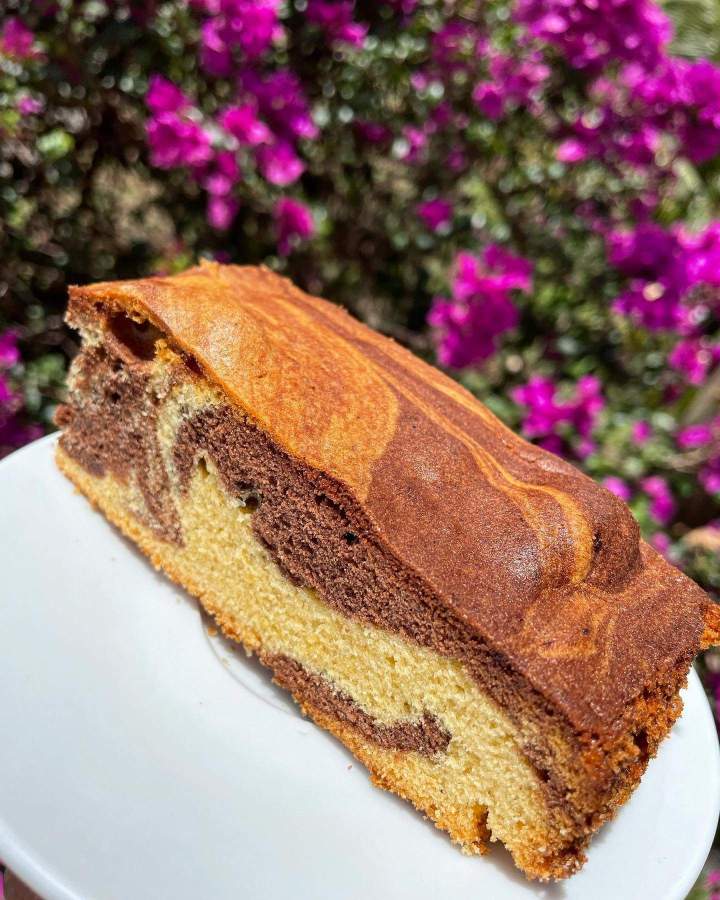 Gâteau marbré Martinique